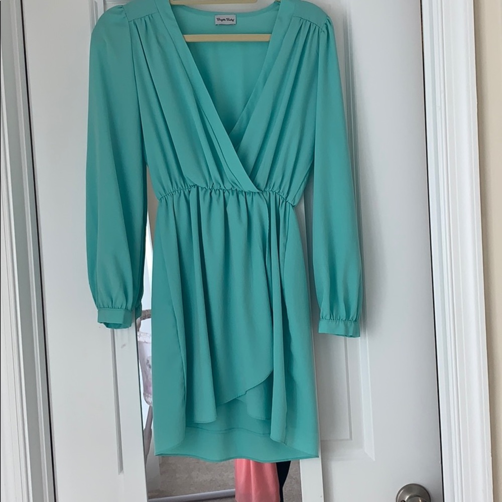 Brigette Bailey Faux Wrap Dress